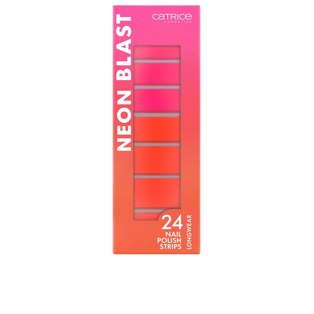 Neon Blast láminas de uñas #020-neon thunder