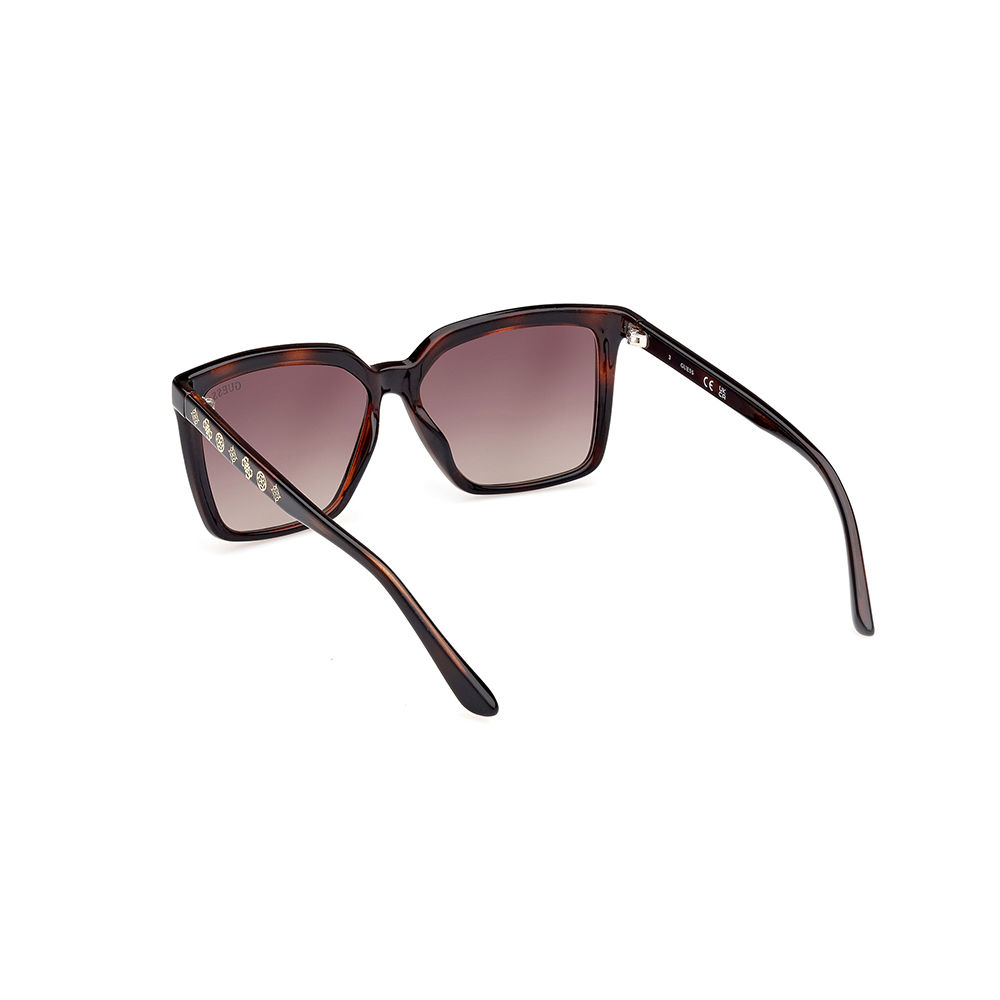 Guess Lunettes De Soleil Polarisées Pour Femme Gu00099 Dark Havana / Gradient Brown One Size Femme 4