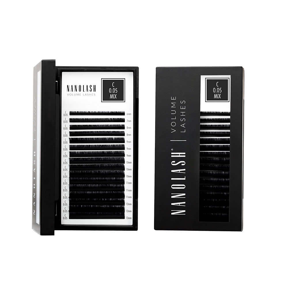 VOLUME LASHES false eyelashes 0.05 C #6-13 mm view 2