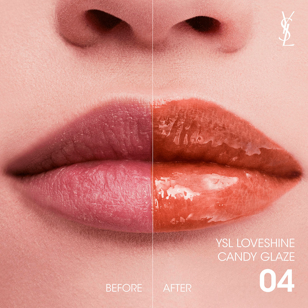 Yves Saint Laurent Loveshine Candy Glaze Lip Gloss Brown 3.2g 6