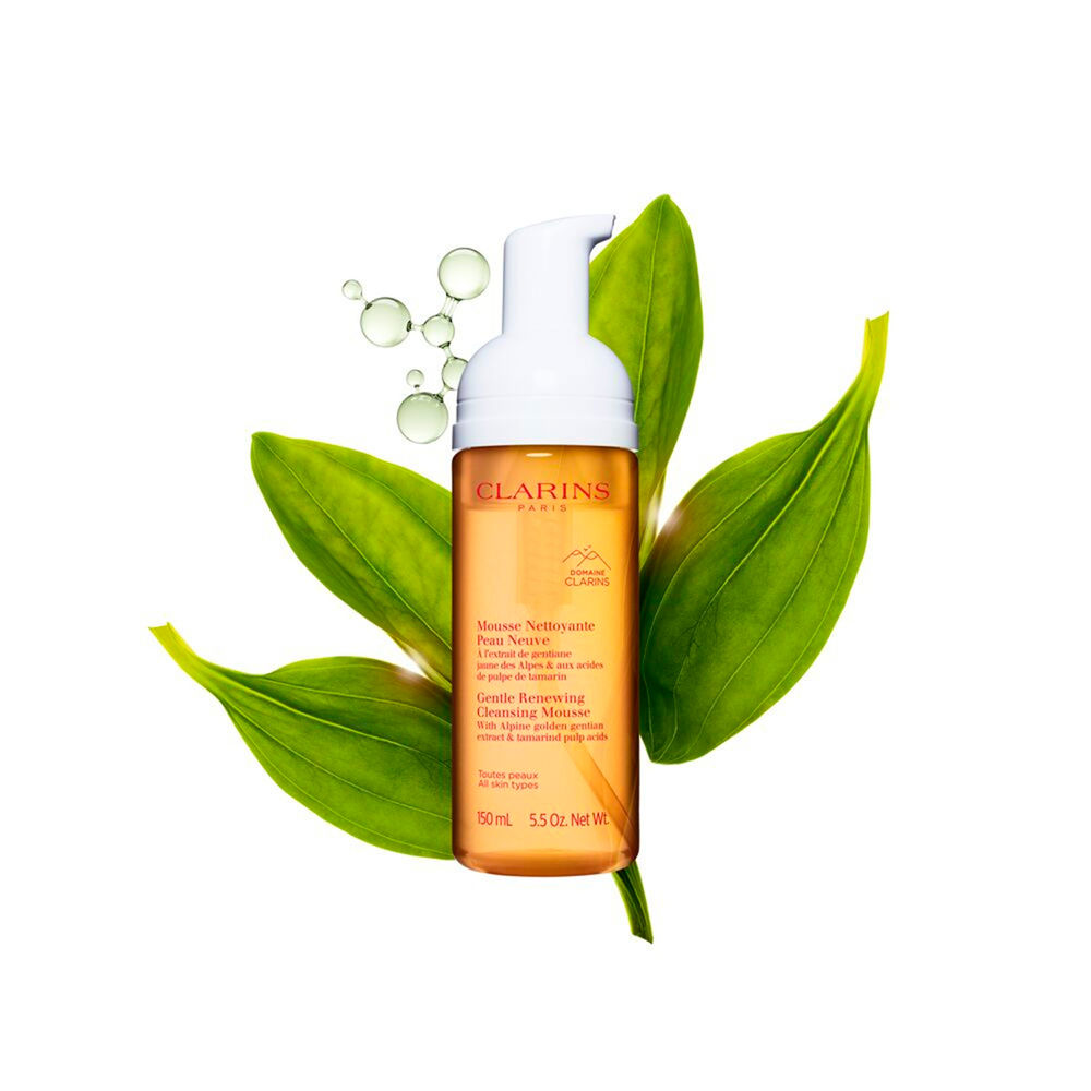 Clarins Gentle Renewing Cleansing Mousse 150ml 7
