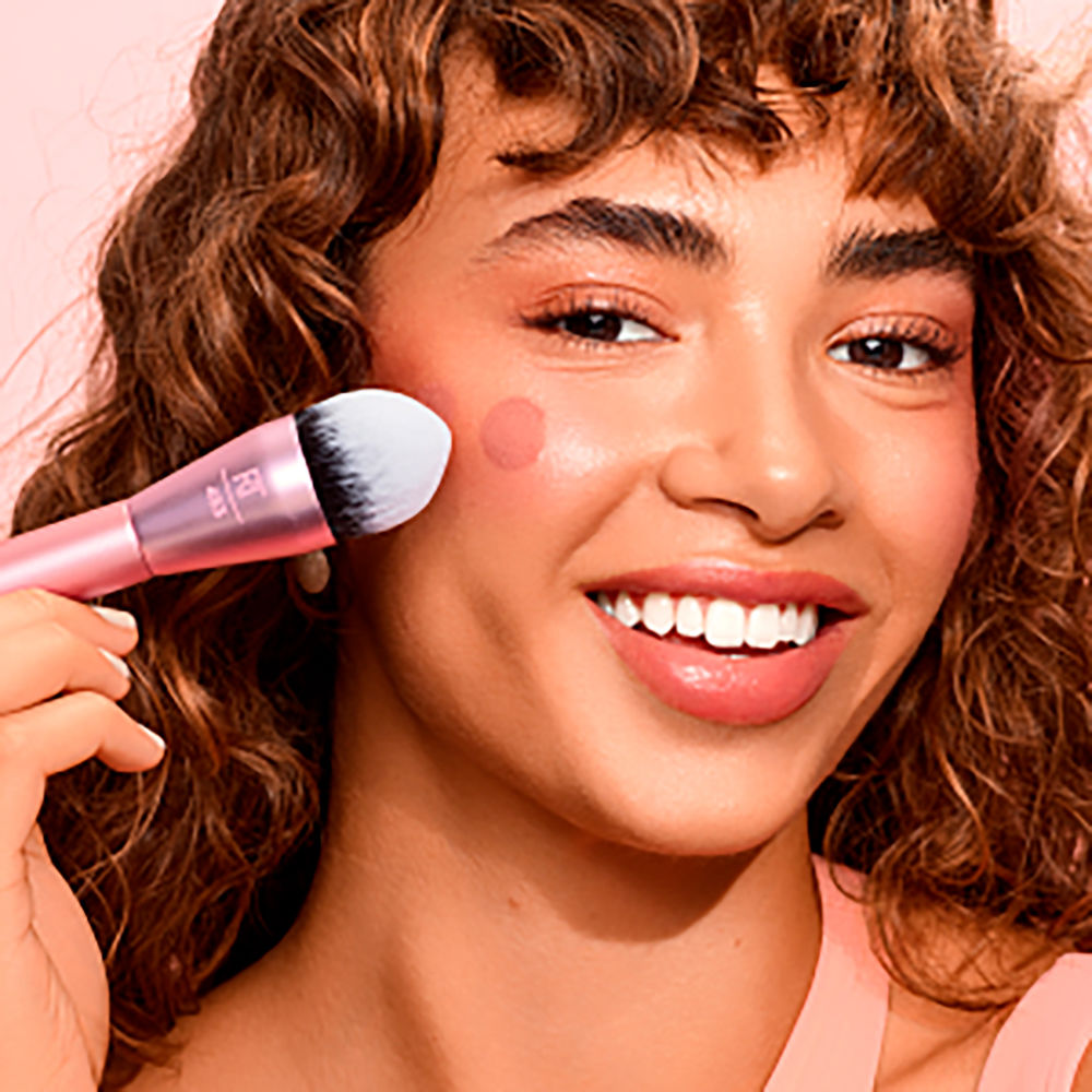 POWER PIGMENT blush brush Real Techniques, Brochas y pinceles