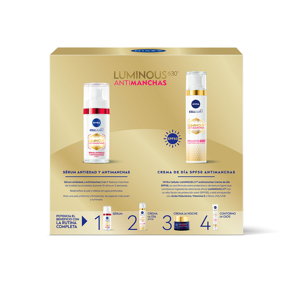 ルミナス 630° アンチステイン フルイド デイ SPF50、汚れに強い Nivea