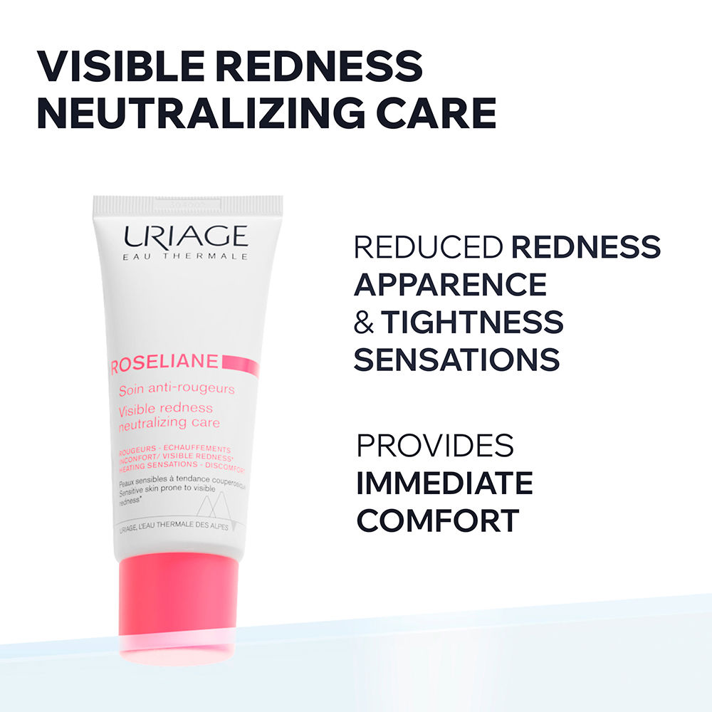 ROSELIANE Anti-redness cream with SHEA BUTTER, GINSENG AND ALGAE EXTRACTS 40 ml view 2