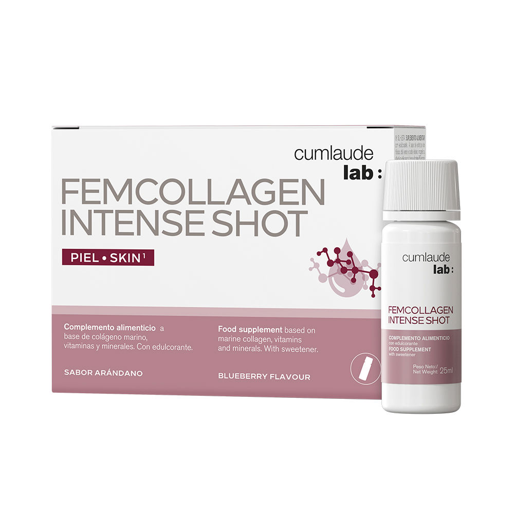 Kollagen - Nutrikosmetik Cumlaude Lab Fläschchen mit FEMCOLLAGEN INTENSE SHOT online kaufen