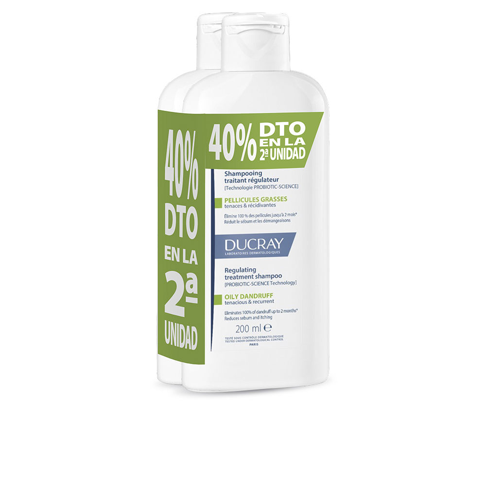 Kelual Squanorm champú para caspa grasa pack 2 x 200 ml