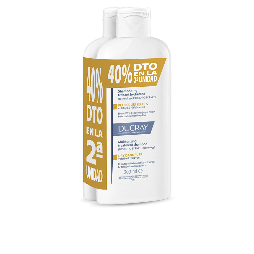 Kelual Squanorm champú para caspa seca pack 2 x 400 ml