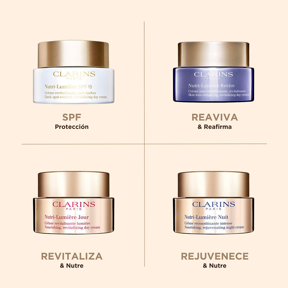Clarins NUTRI-LUMIÈRE revitalizing anti-stain cream SPF15
