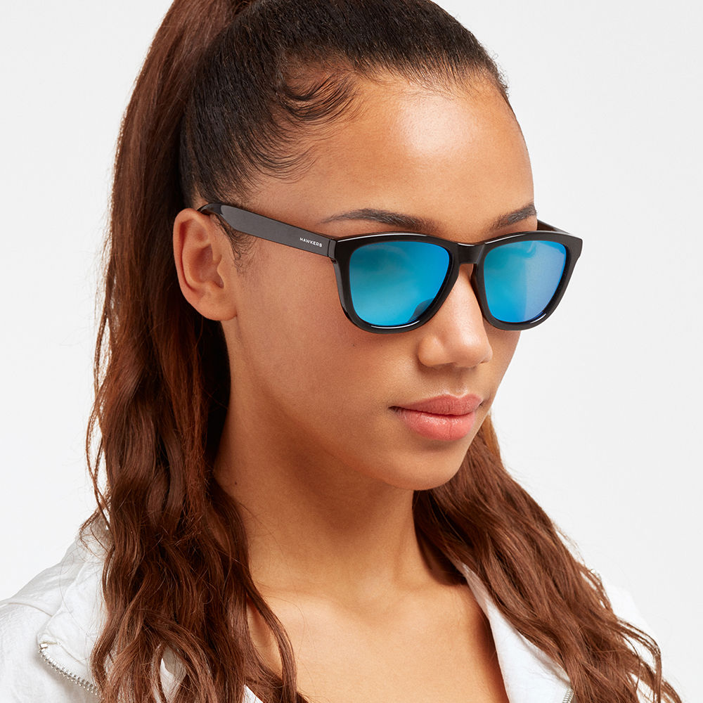 Hawkers One Colt Sunglasses Black Blue 4