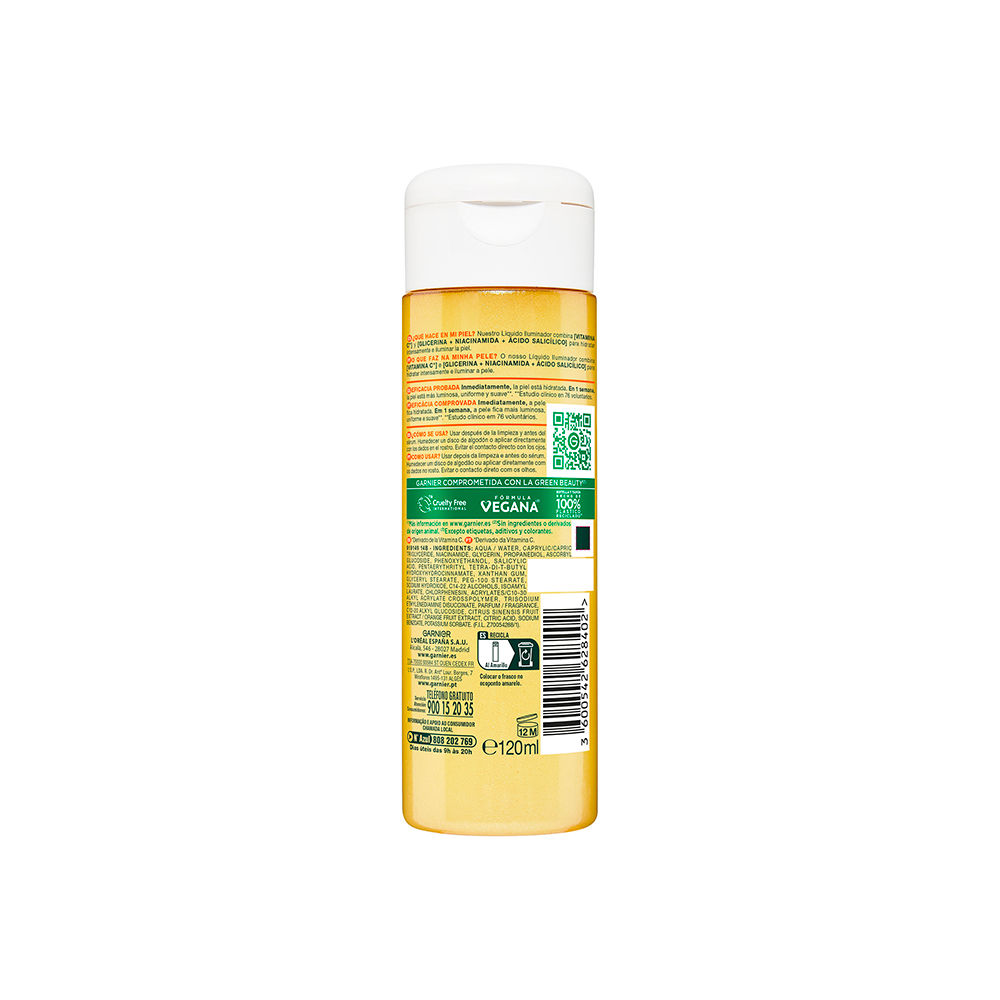 Skinactive Vitamin C liquide illuminateur 120 ml - vue 2