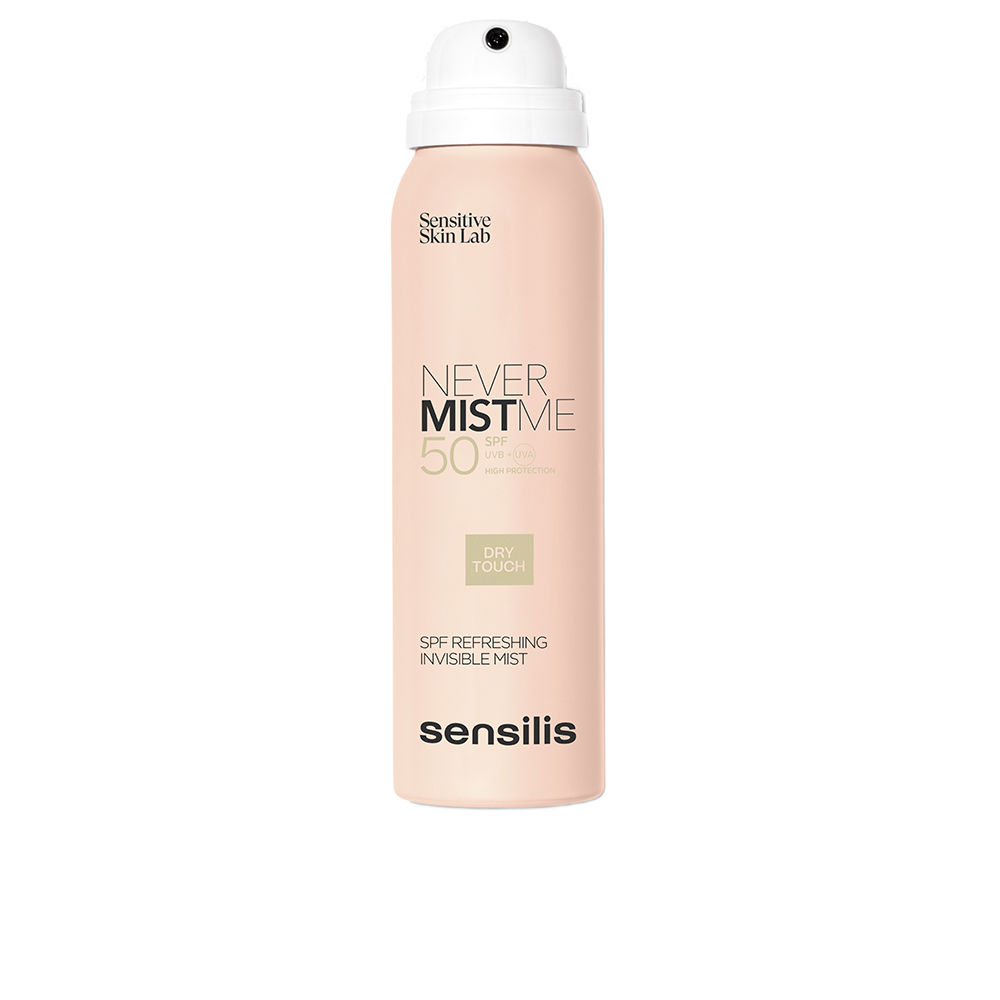 Bruma facial - Protector solar facial Sensilis NEVER MIST ME névoa invisível refrescante FPS50 comprar online