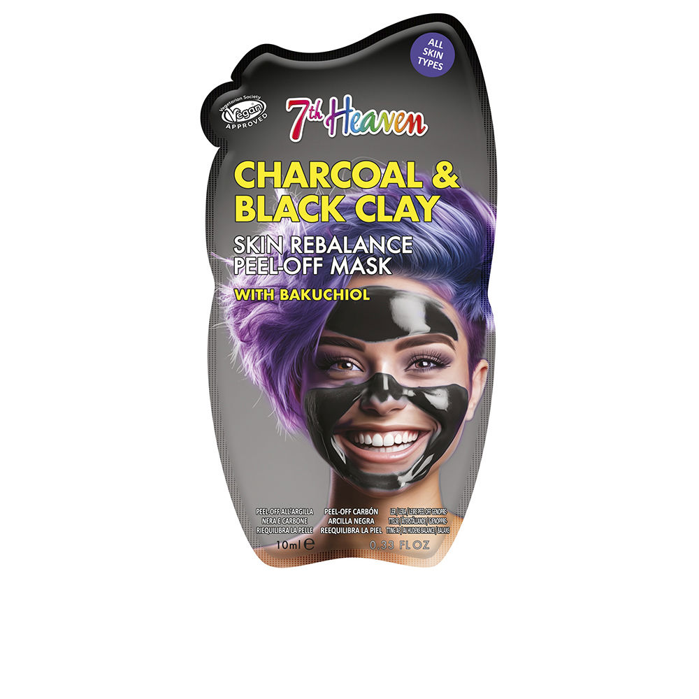 PEEL-OFF CHARCOAL & BLACK CLAY carbón y arcilla negra