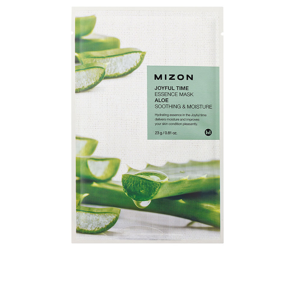 Tratamento hidratante rosto Mizon Máscara de essência JOYFUL TIME aloe comprar online