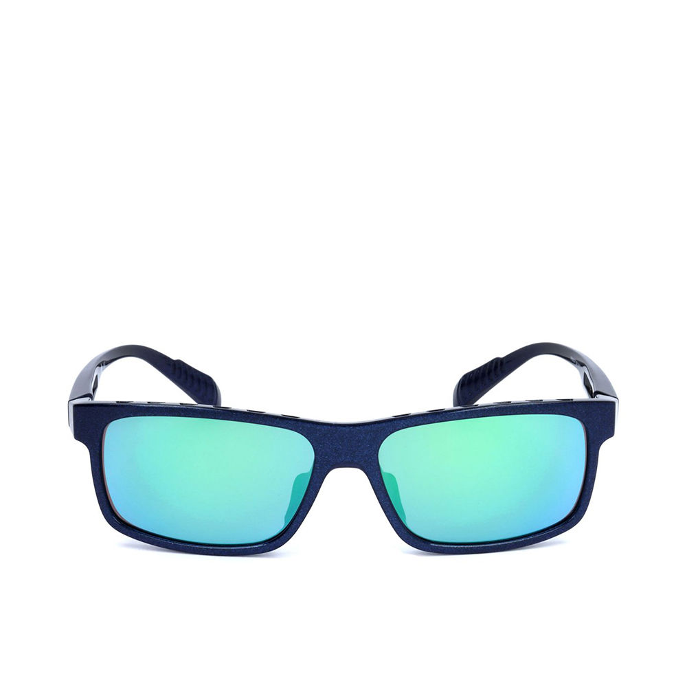 adidas スポーツサングラス ブルー Amazon.com: Sunglasses Adidas Sport SP 0027 91X Matte Blue/Mirror