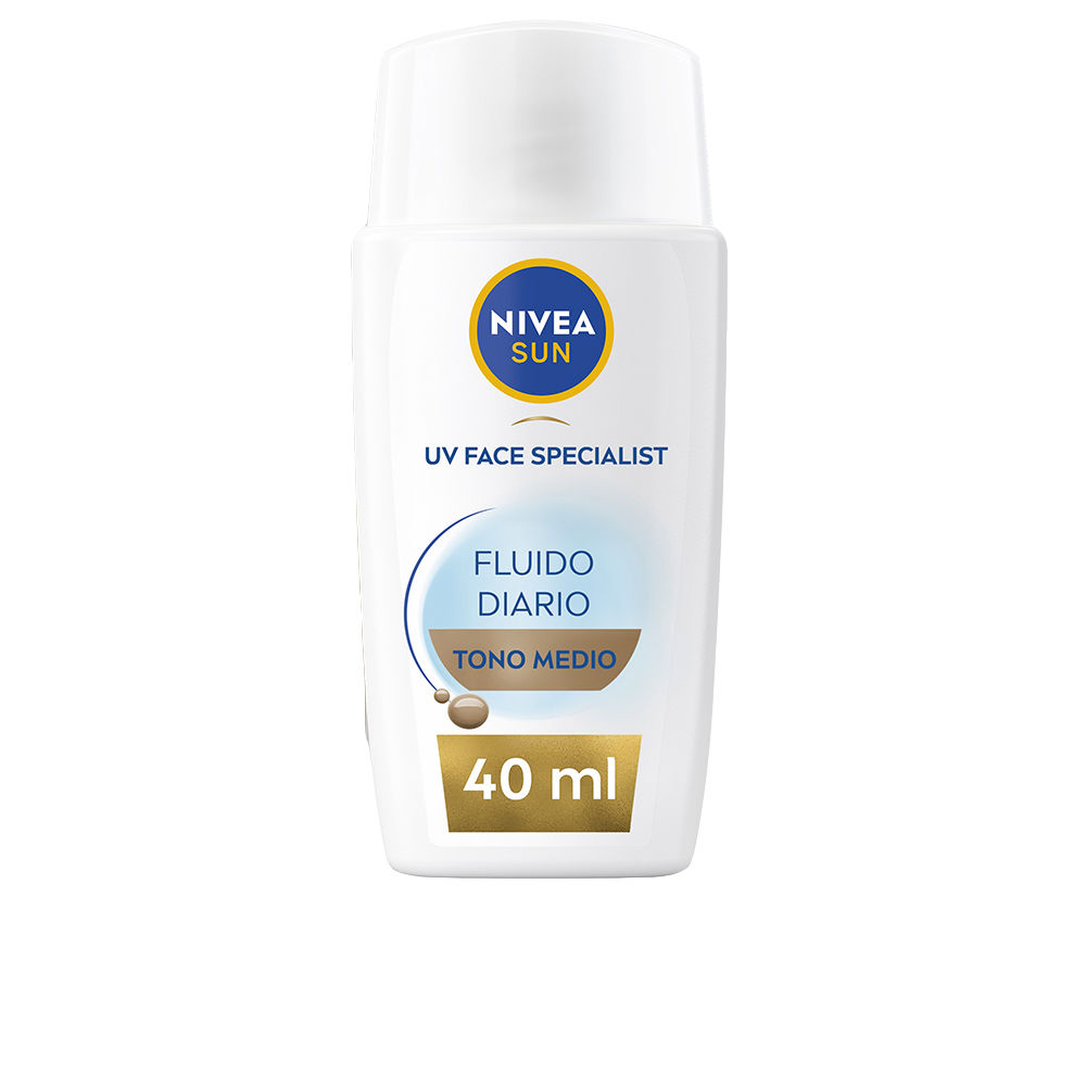 Sun Fluido Diario protección facial SPF50+ #tono medio