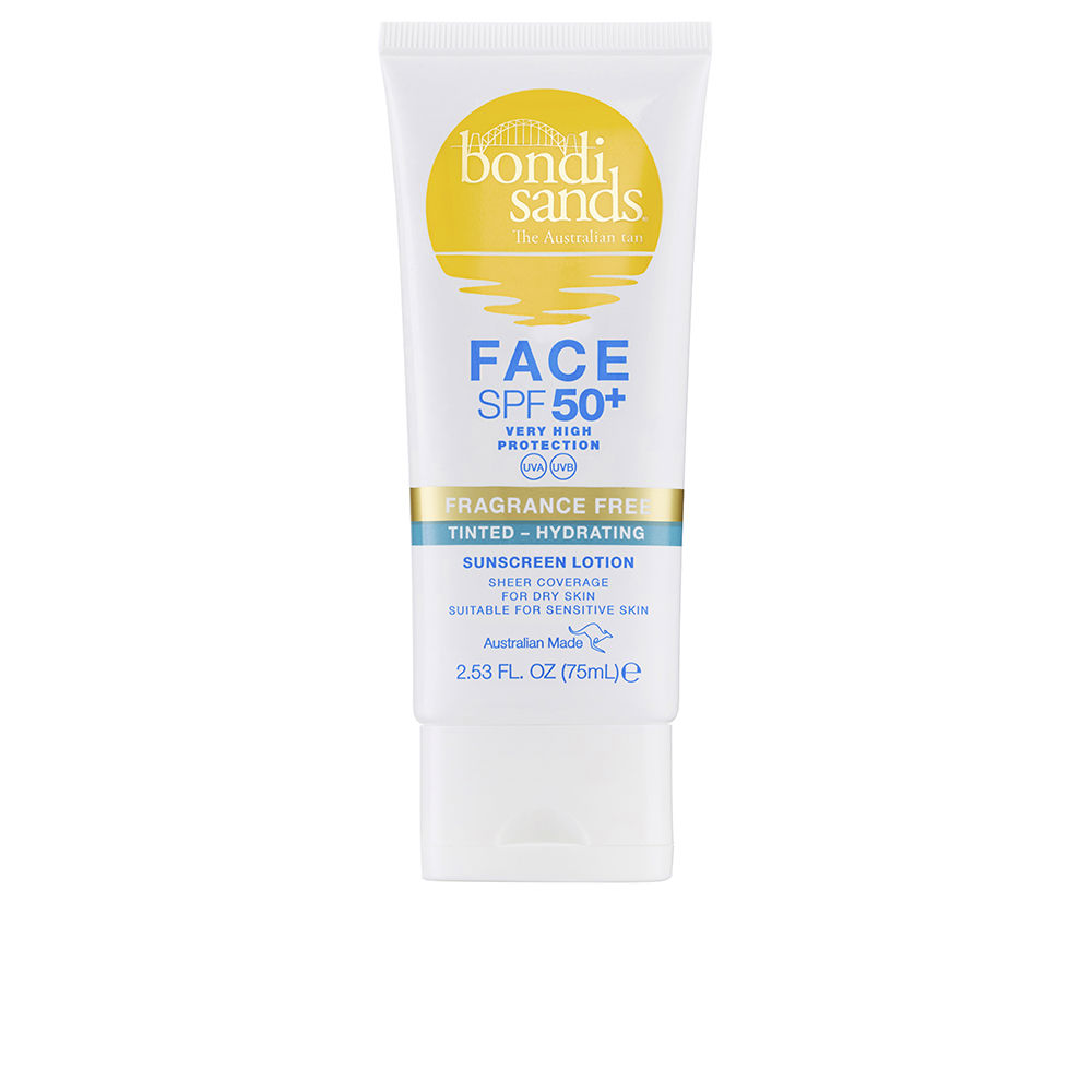 Face SPF50+ loción facial hidratante con color 75 ml