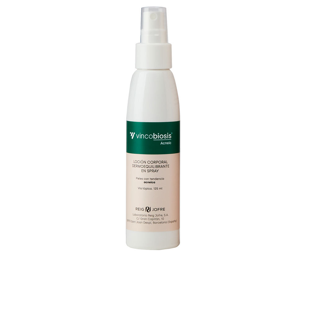 VINCOBIOSIS ACNEIC loción corporal dermoequilibrante en spray