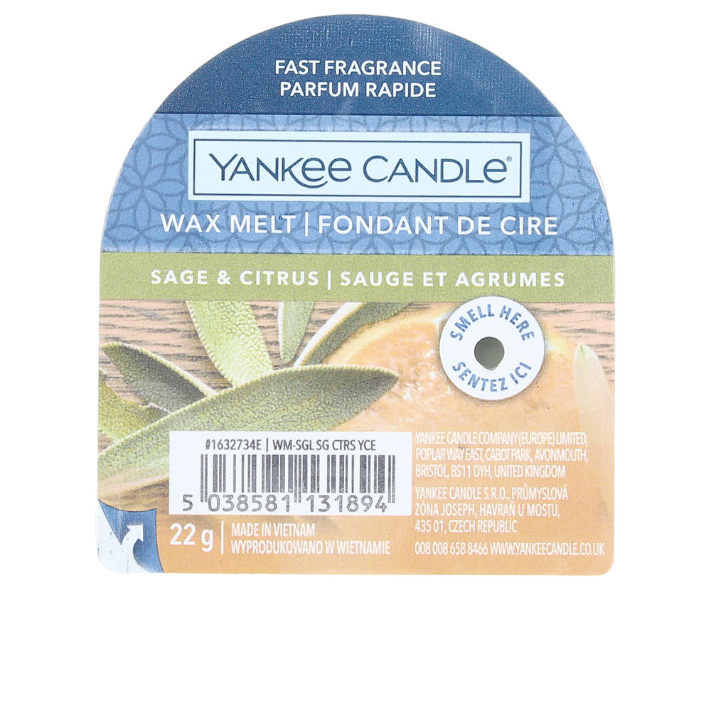 Candle Original Wax Melt Kerze #Salbei & Zitrus