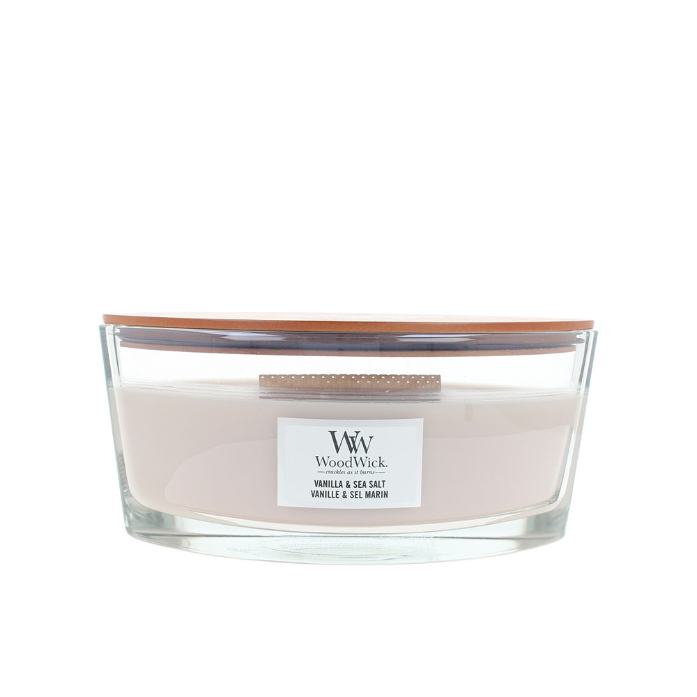 Woodwick Kerze #Vanille & Salzmeer