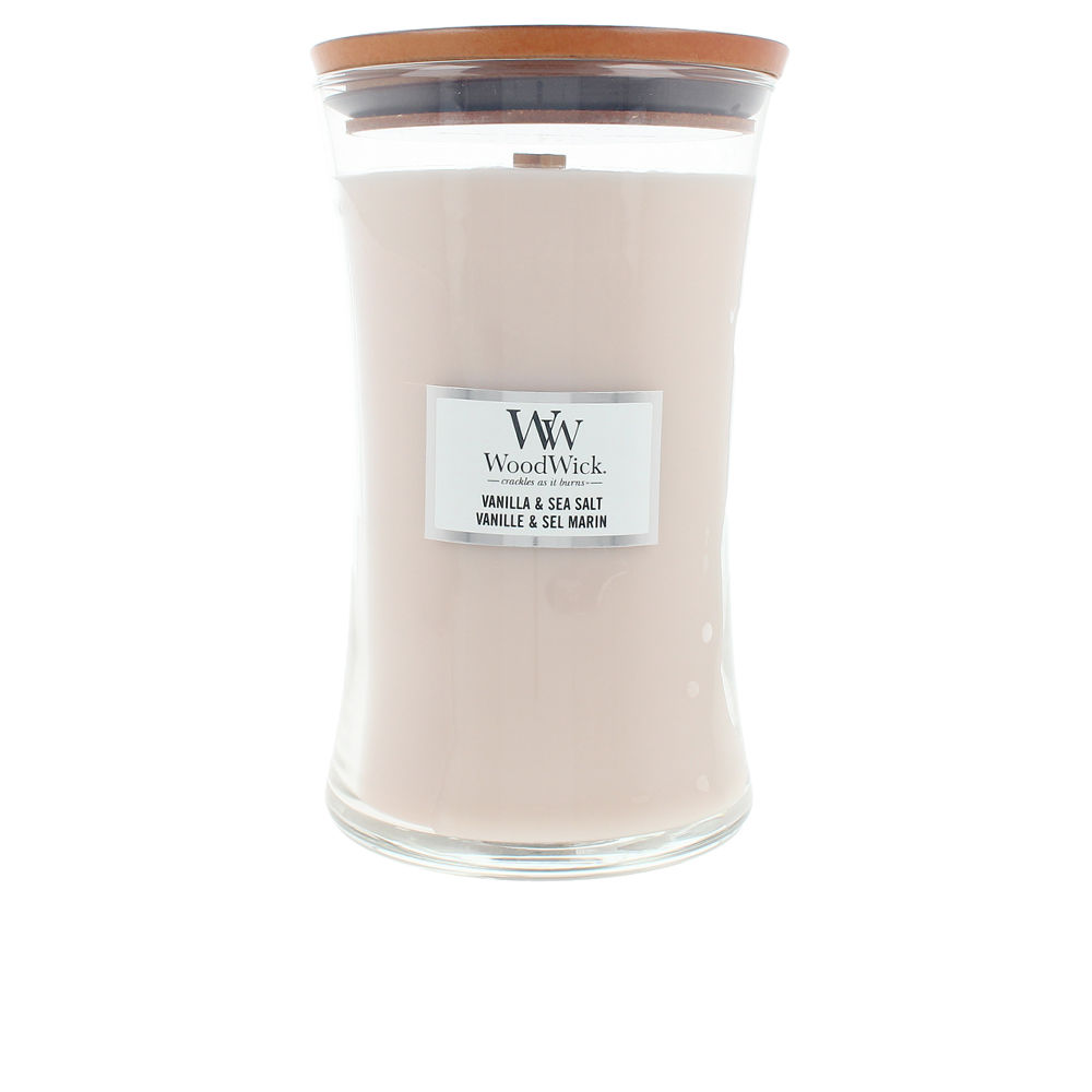 Woodwick vela #Vanilla & Sea Salt