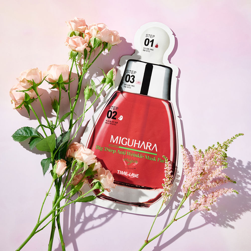 ビッグ3ステップ アンチリンクルマスクパック オリジン、フェイシャル