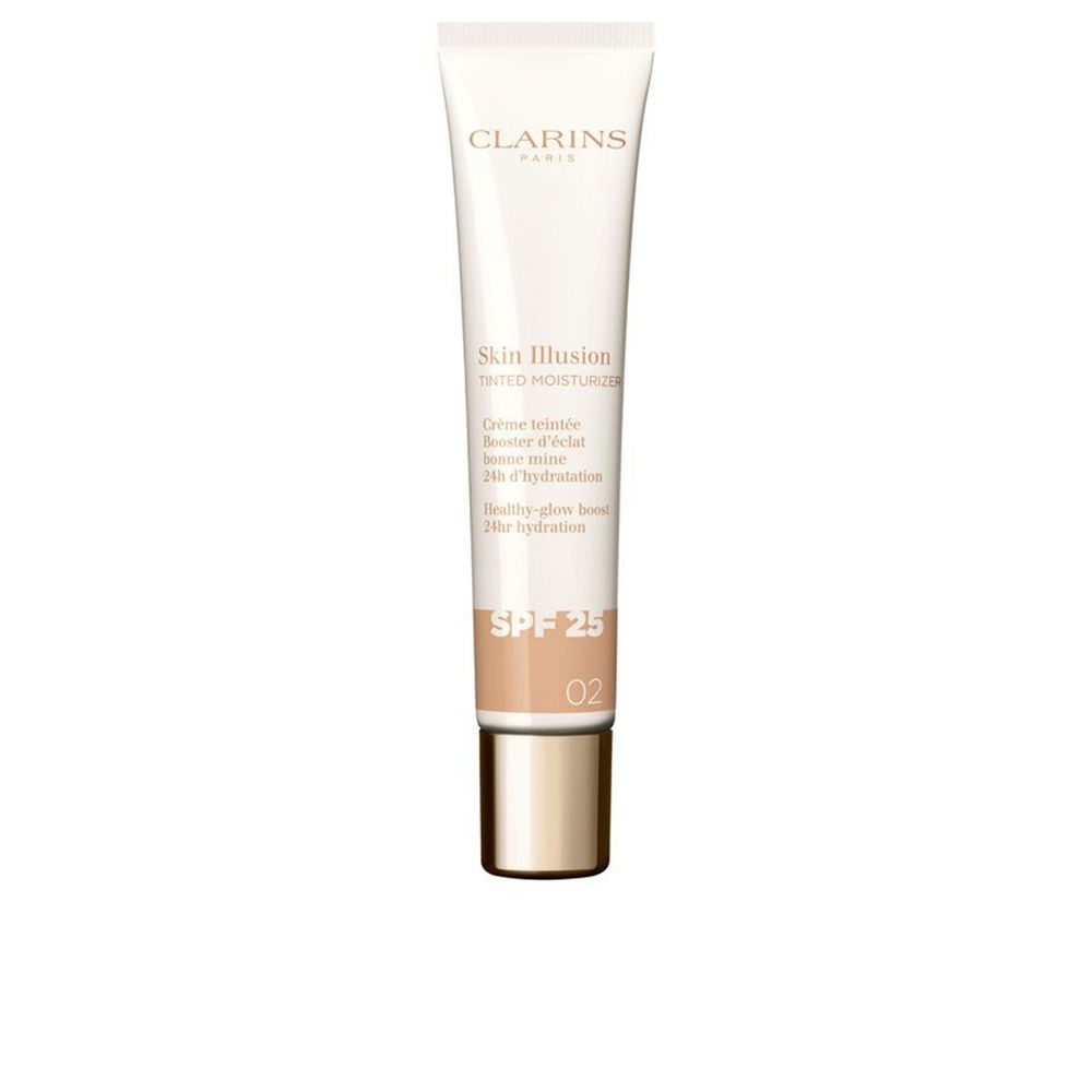 Skin Illusion Tinted Moisturizer soin teinté éclat anti âge Spf 25 #02