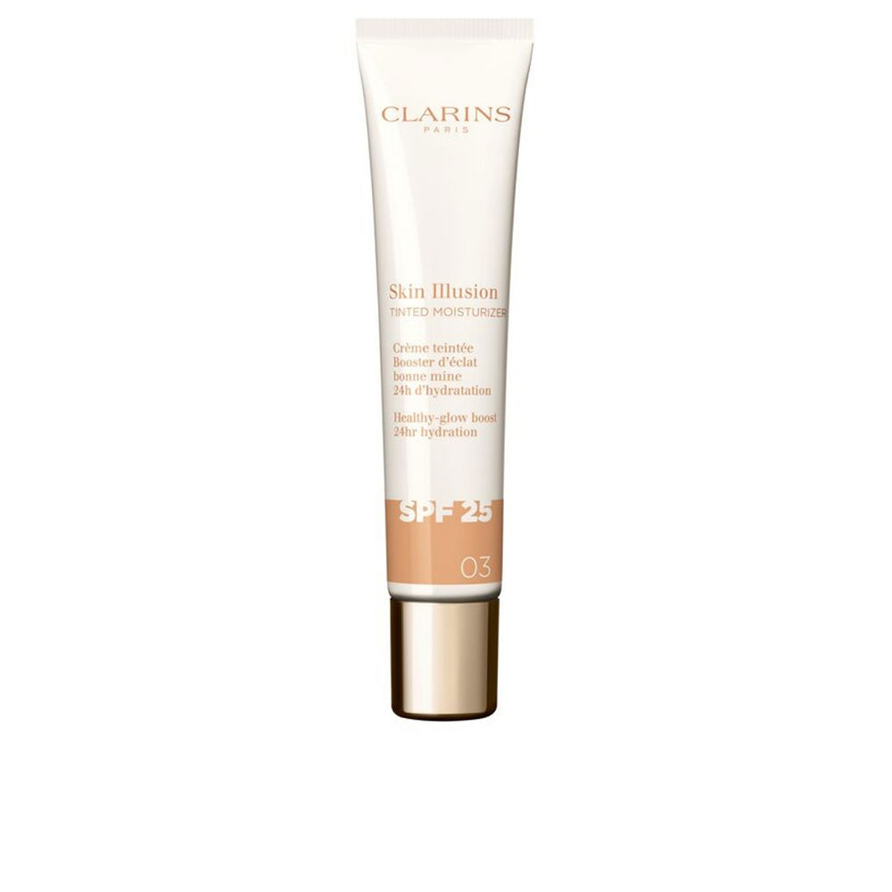 Skin Illusion Tinted Moisturizer soin anti-âge effet éclat Spf 25 #03