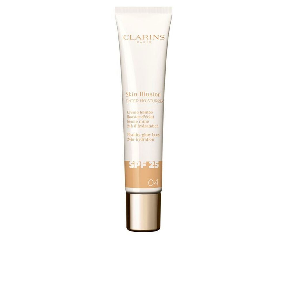 Skin Illusion Tinted Moisturizer soin teinté éclat anti-âge Spf 25 #04