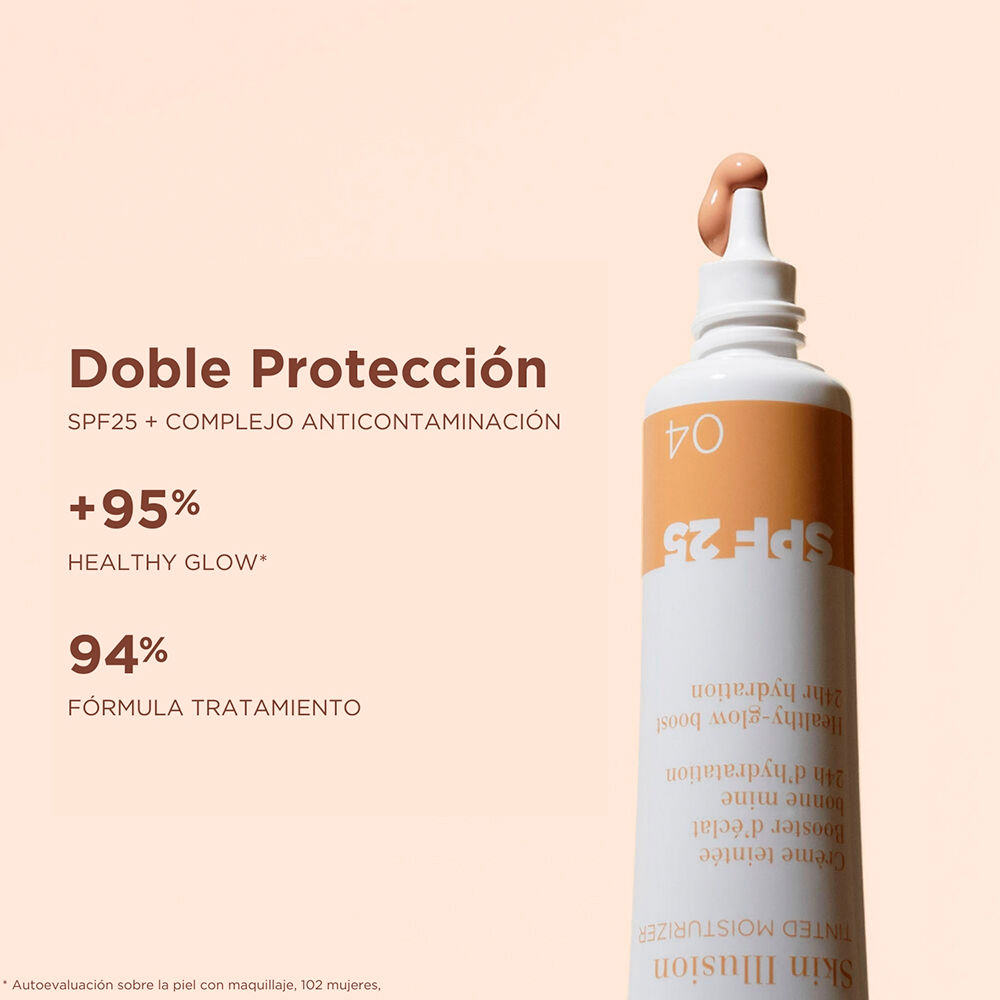 Crème Teintée Clarins Skin Illusion 10 - Booster D’éclat Pour Peaux Foncées - Neuf