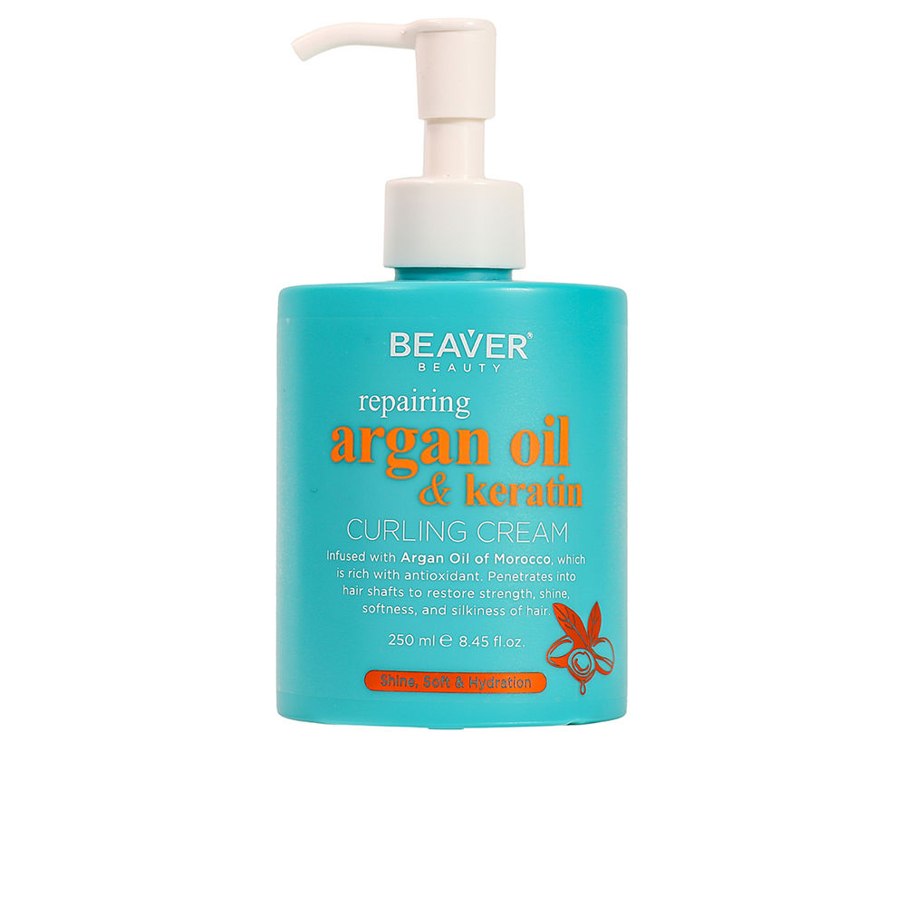Argan Oil & Keratin crema para rizos 250 ml