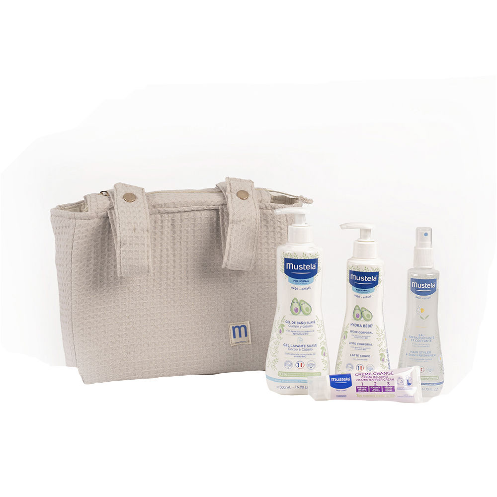 Bolsa Carrito Beige Estuche 5 pz