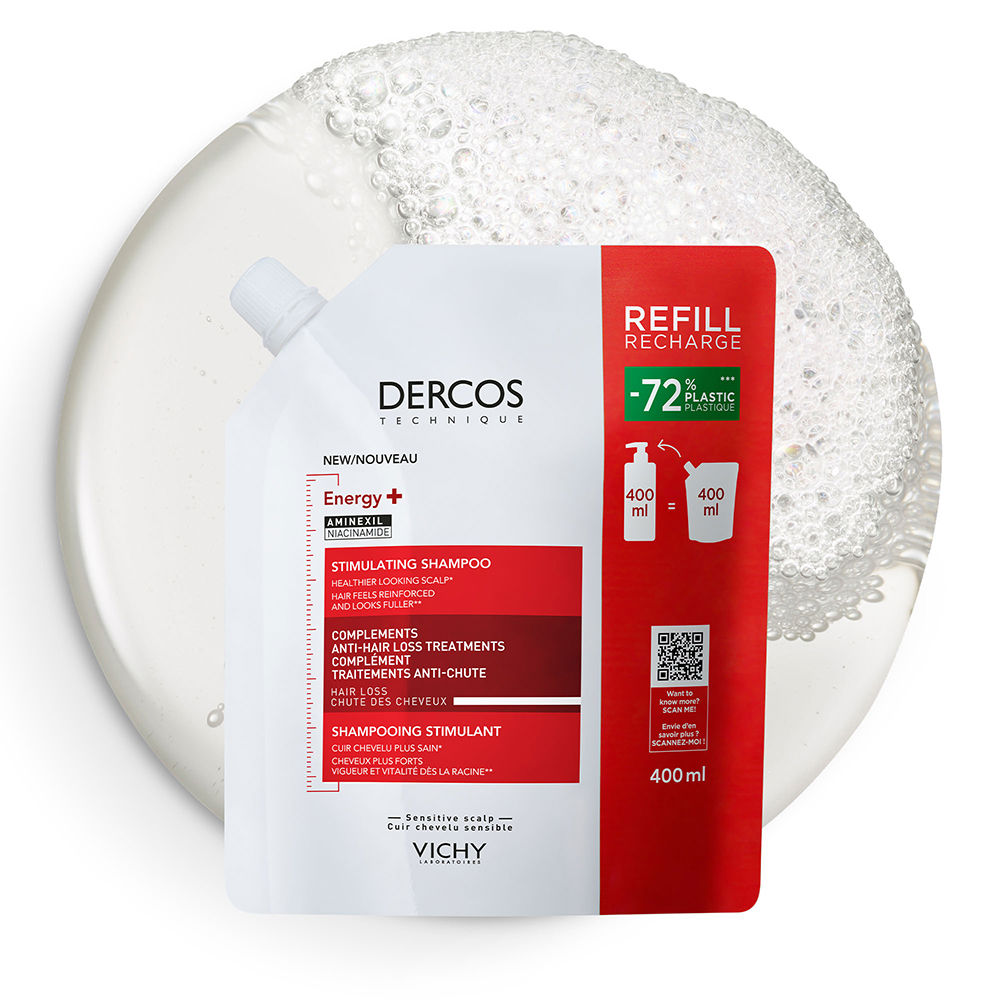 DERCOS ENERGY+ Stimulating Shampoo Refill Vichy Laboratoires Hair
