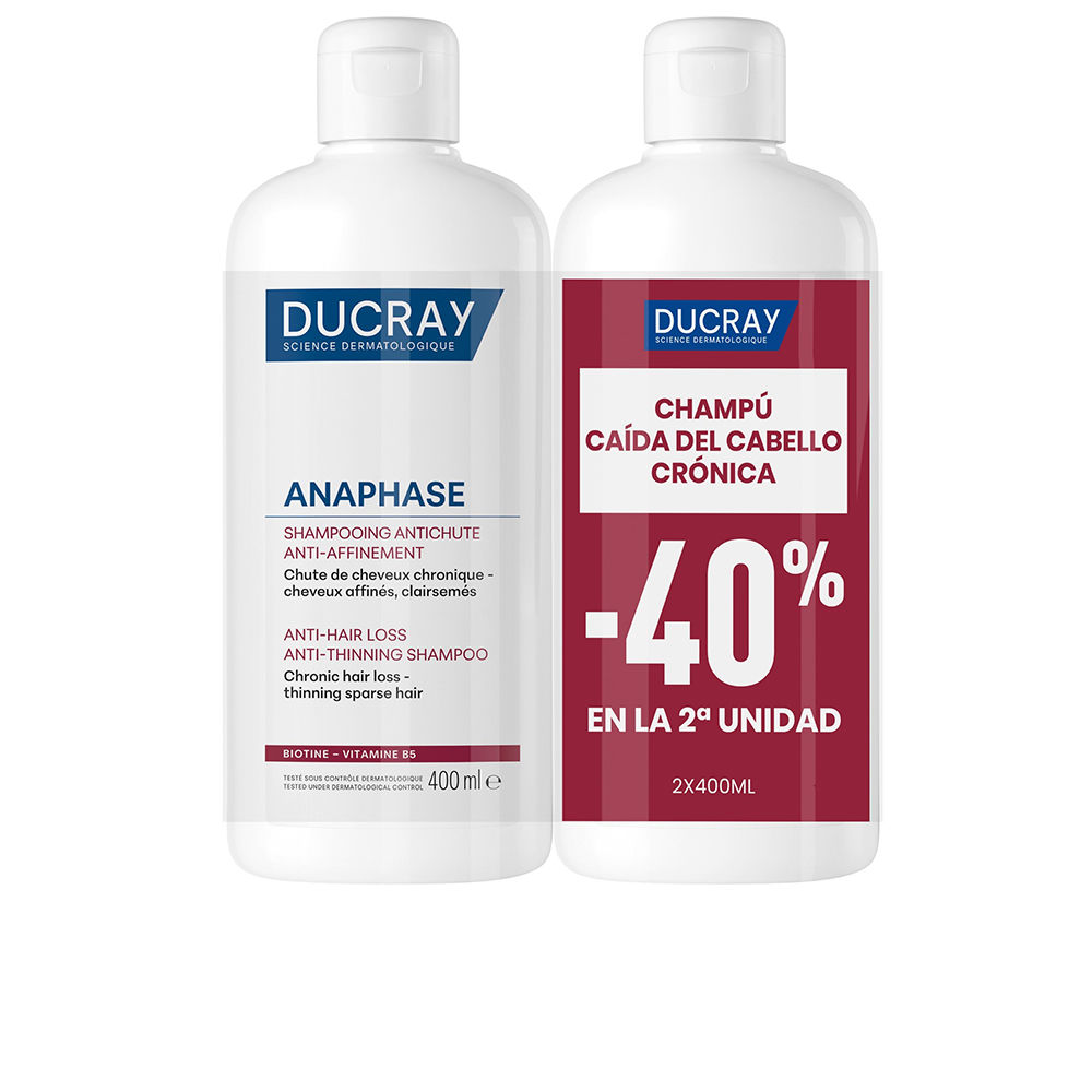 Anaphase champú anticaída y antiafinamiento pack 2 x 400 ml