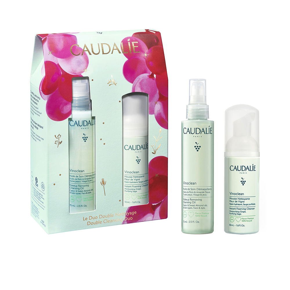 Caudalie Duo Vinoclean Huile & Mousse Noël 2025 - vue 2