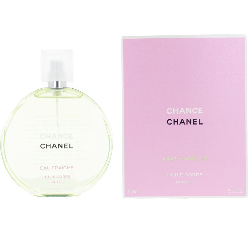 CHANCE EAU FRAÎCHE huile por le corps Chanel、固定剤と仕上げ