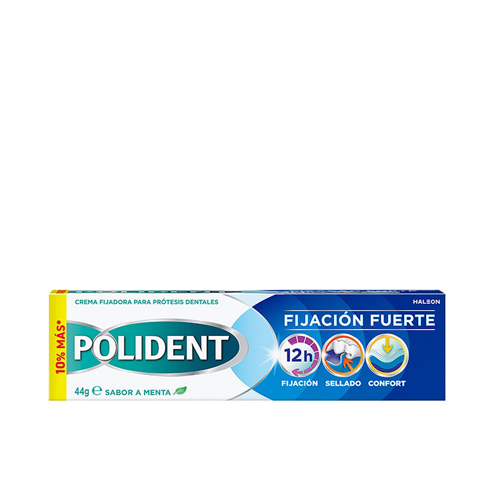 Crema Fijadora prótesis dentales fijación fuerte sabor menta 44 gr