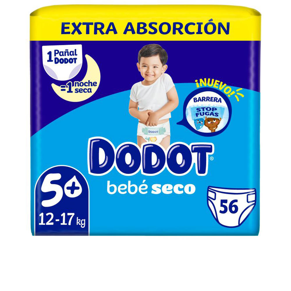 Dodot Extra Stages Windeln Größe 5 12-17 kg 56 Einheiten