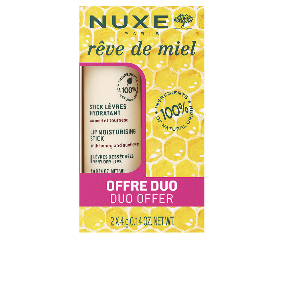 Nuxe Rêve de Miel Stick lèvres 2x4g - vue 2