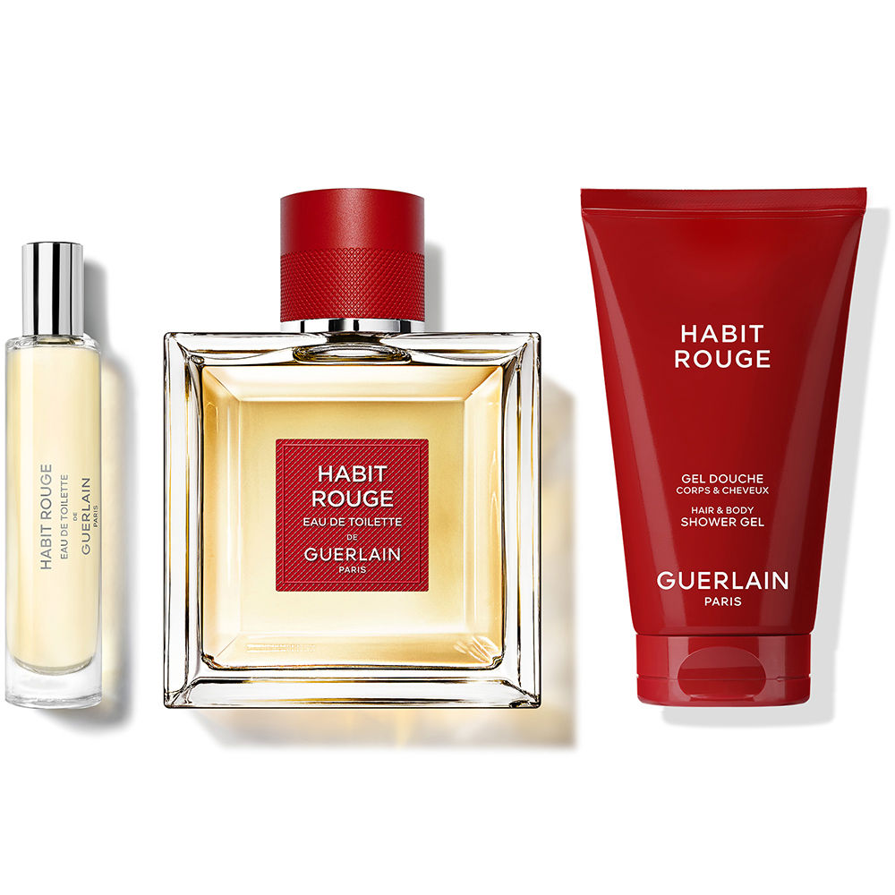 GUERLAIN HABIT ROUGE 100mlセット Guerlain Habit Rouge 香水セット GUERLAIN Habit Rouge Eau de