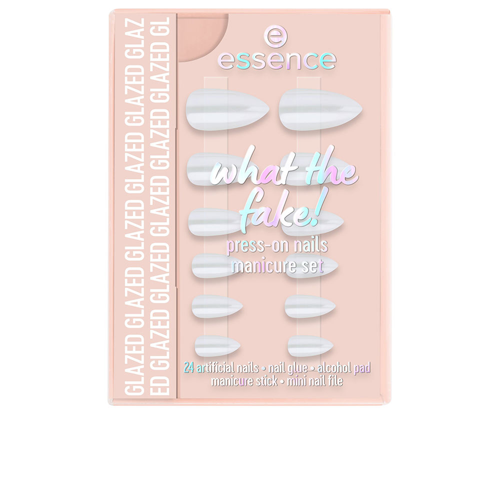 What The FAKE! Künstliche Nägel Set #01-Glazed 6 Stück