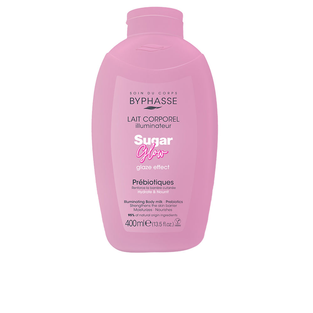 Sugar Glow leche corporal iluminadora con prebióticos 400 ml