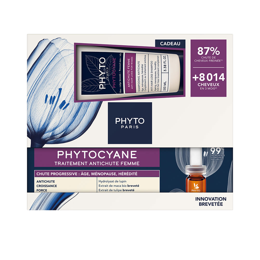 Phytocyane Mujer Caída Progresiva + Champú Estuche 2 pz