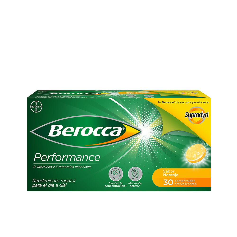 Berocca Performance comprimidos efervescentes #Naranja