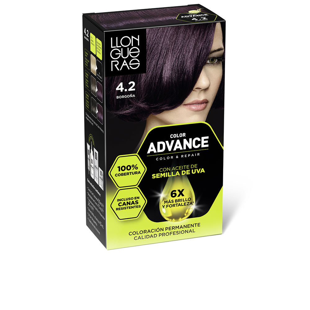 Color Advance #4,2-borgoña