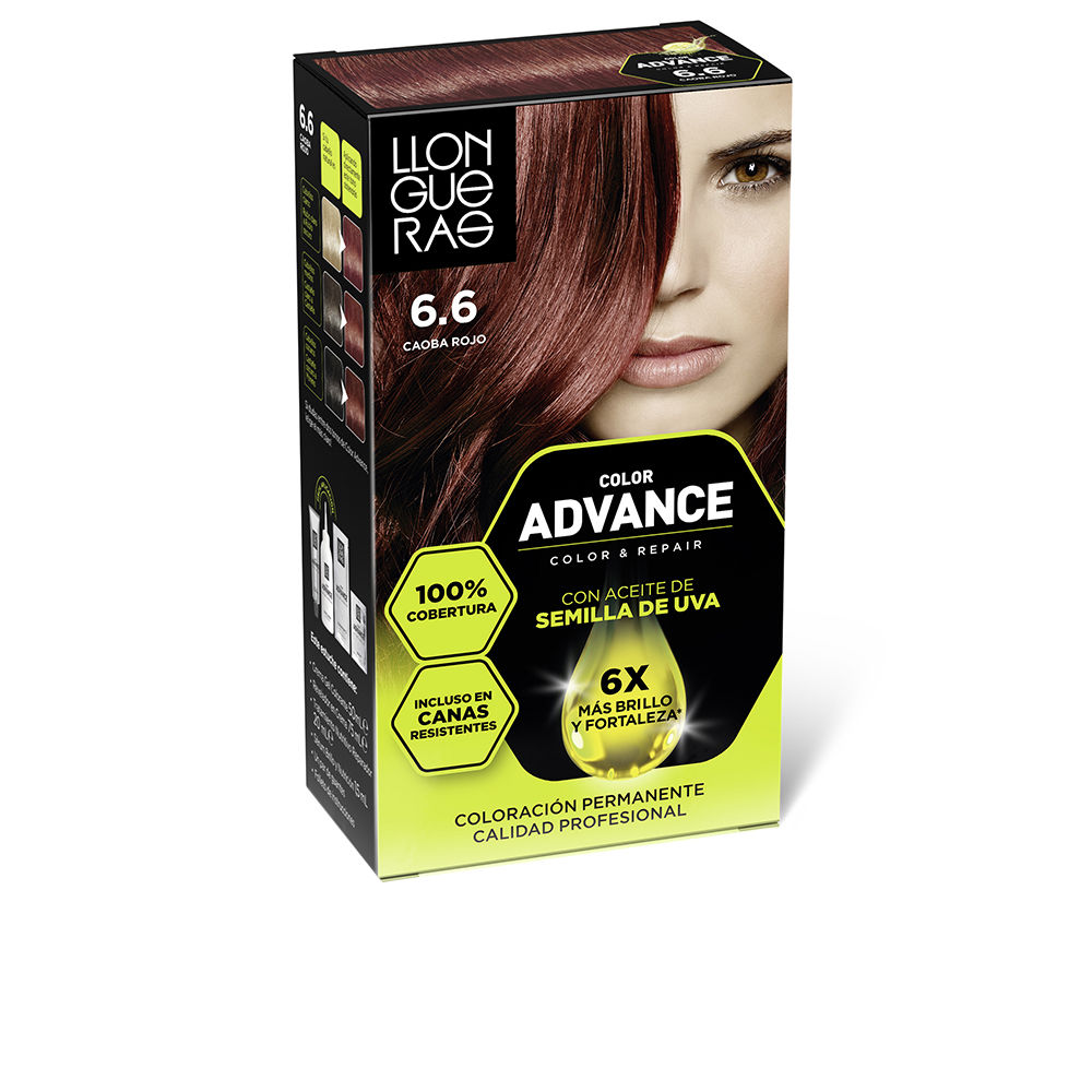 Color Advance #6,6-caoba rojo intenso