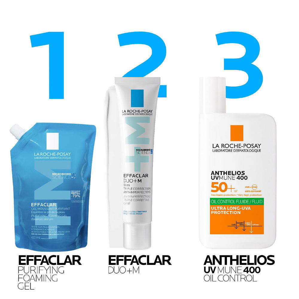 EFFACLAR purifying foam gel recharge Shower gels La Roche Posay