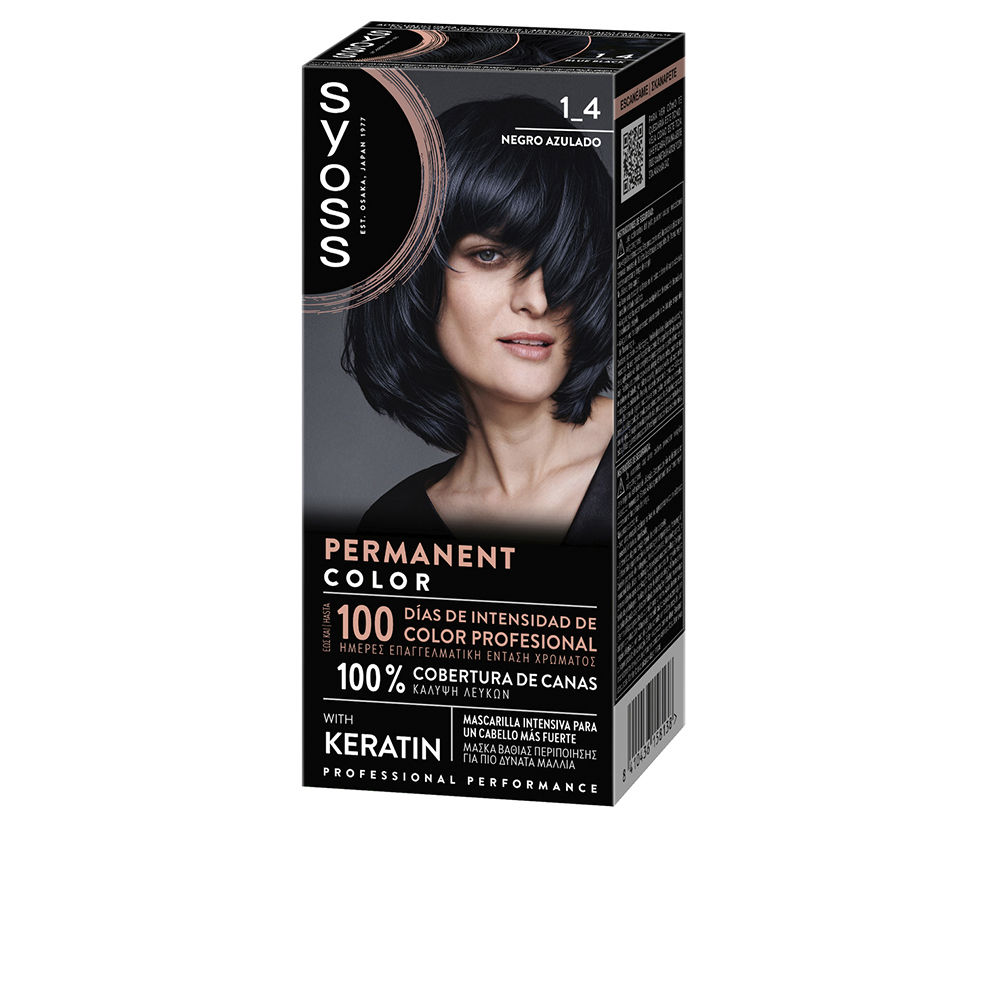 Permanent Color #1.4-Negro Azulado