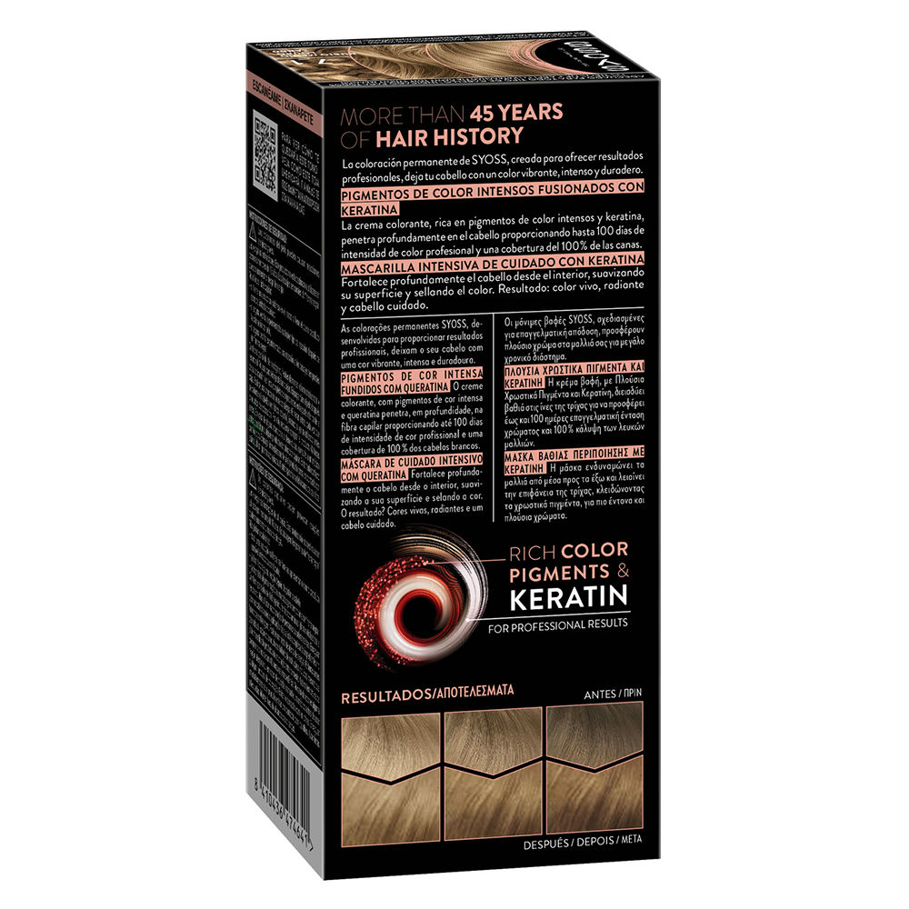 Permanent Color #7.1 Rubio Medio - vue 2