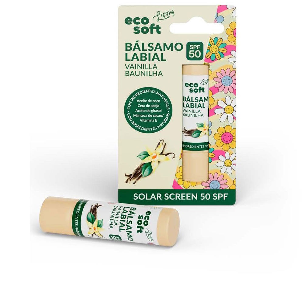 Eco Soft Lippy bálsamo labial vainilla SPF50 1 u