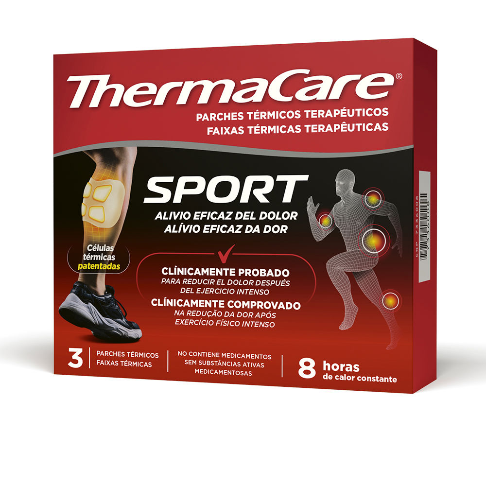Thermacare Sport parches térmicos 3 u